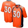 Terrell Davis Denver Broncos Nike Retired Player Game Jersey - Orange - Robokeg