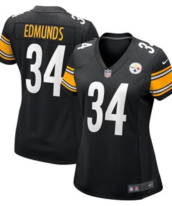 Terrell Edmunds Pittsburgh Steelers Womens Game Jersey - Black Nfl - Robokeg