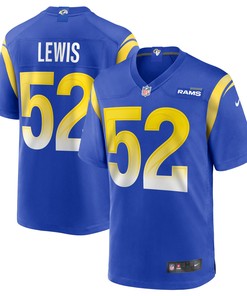 Terrell Lewis Los Angeles Rams Game Jersey - Royal Nfl - Robokeg