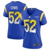 Terrell Lewis Los Angeles Rams Womens Game Jersey - Royal Nfl - Robokeg