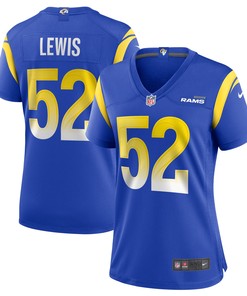Terrell Lewis Los Angeles Rams Womens Game Jersey - Royal Nfl - Robokeg