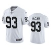 Terrell Mcclain Oakland Raiders White Vapor Limited Jersey - Robokeg