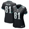 Terrell Owens Philadelphia Eagles Womens Retired Player Jersey - Black Nfl - Robokeg