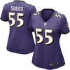 Terrell Suggs Baltimore Ravens Nike Womens Game Jersey - Purple - Robokeg