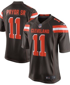 Terrelle Pryor Cleveland Browns Nike Game Jersey - Brown - Robokeg