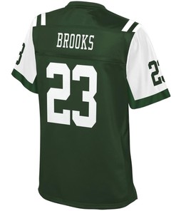 Terrence Brooks New York Jets Nfl Pro Line Womens Team Color Player Jersey - Green - Robokeg