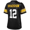 Terry Bradshaw Pittsburgh Steelers Nfl Pro Line Womens Retired Player Jersey - Black - Robokeg