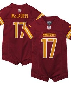 Terry Mclaurin Washington Commanders Newborn & Infant Game Romper Jersey - Burgundy Nfl - Robokeg