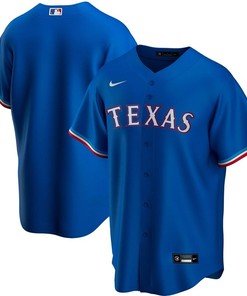 Texas Rangers 2020 Mlb Blue Jersey - Robokeg