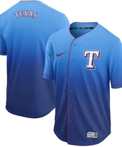 Texas Rangers 2020 Mlb Gradient Blue Jersey - Robokeg