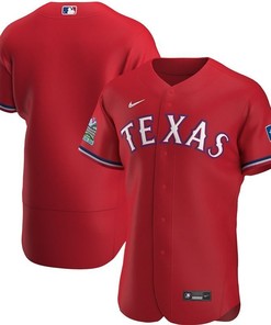 Texas Rangers 2020 Mlb Red Jersey - Robokeg