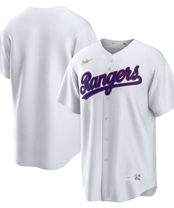 Texas Rangers Home Cooperstown Collection Team Jersey - White Mlb - Robokeg