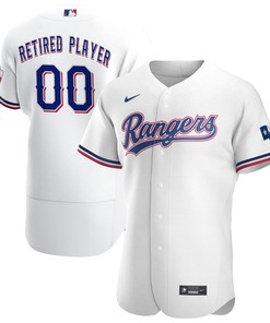 Texas Rangers Home Pick-a-player Retired Roster Authentic Jersey - White Custom Jerseys Mlb Ver 1 - Robokeg