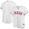 Texas Rangers Majestic Womens Plus Size Home Replica Team Jersey - White Mlb - Robokeg