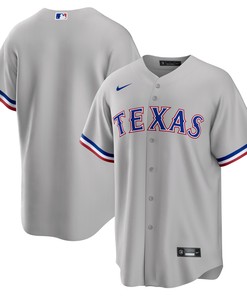 Texas Rangers Road Replica Team Jersey - Gray Mlb - Robokeg