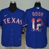 Texas Rangers Rougned Odor #122020 Mlb Navy Blue Jersey - Robokeg