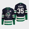 Thatcher Demko 35 Reverse Retro 2.0 2022 Vancouver Canucks Navy Jersey Primegreen - Robokeg