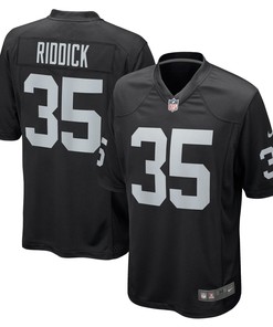 Theo Riddick Las Vegas Raiders Game Jersey - Black Nfl - Robokeg