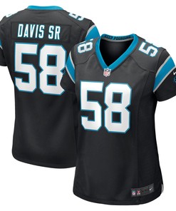 Thomas Davis Sr. Carolina Panthers Womens Player Jersey - Black Nfl - Robokeg
