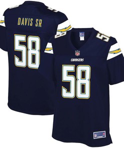 Thomas Davis Sr Los Angeles Chargers Nfl Pro Line Womens Primary Player Jersey - Navy - Robokeg
