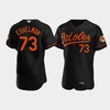Thomas Eshelman 73 Baltimore Orioles Black Alternate Jersey - Robokeg