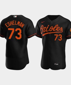 Thomas Eshelman 73 Baltimore Orioles Black Alternate Jersey - Robokeg