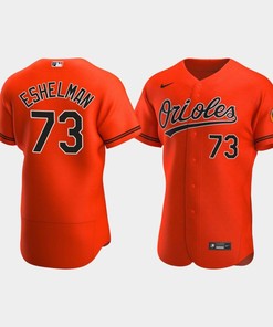 Thomas Eshelman 73 Baltimore Orioles Orange Alternate Jersey - Robokeg