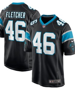Thomas Fletcher Carolina Panthers Game Jersey - Black Nfl - Robokeg