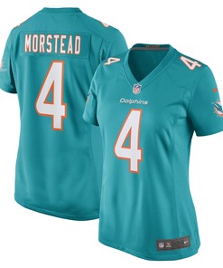 Thomas Morstead Miami Dolphins Womens Game Jersey - Aqua Nfl - Robokeg