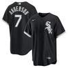 Tim Anderson 7 Chicago White Sox Alternate Player Jersey - Black - Robokeg