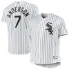 Tim Anderson Chicago White Sox Big & Tall Replica Player Jersey - White Mlb - Robokeg