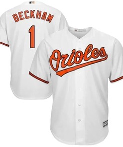 Tim Beckham Baltimore Orioles Home Cool Base Player Jersey - White Color - Robokeg