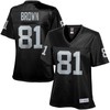 Tim Brown Oakland Raiders Nfl Pro Line Womens 1988 Retired Player Jersey - Black - Robokeg