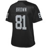 Tim Brown Oakland Raiders Nfl Pro Line Womens Retired Player Jersey - Black - Robokeg