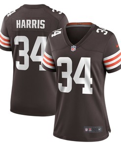 Tim Harris Cleveland Browns Womens Game Jersey - Brown Nfl - Robokeg