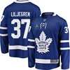 Timothy Liljegren 37 Toronto Maple Leafs Stanley Cup 2023 Playoffs Patch Home Breakaway Men Jersey - Blue - Robokeg