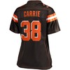 Tj Carrie Cleveland Browns Nfl Pro Line Womens Team Color Player Jersey - Brown - Robokeg