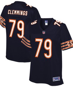 Tj Clemmings Chicago Bears Nfl Pro Line Womens Team Player Jersey - Navy - Robokeg
