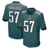 T.j. Edwards Philadelphia Eagles Game Jersey - Midnight Green Nfl - Robokeg