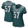 T.j. Edwards Philadelphia Eagles Womens Game Jersey - Midnight Green Nfl - Robokeg