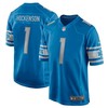 T.j. Hockenson Detroit Lions 2019 Nfl Draft First Round Pick Game Jersey Blue 2019 - Robokeg