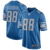 T.j. Hockenson Detroit Lions Game Jersey - Blue Nfl - Robokeg