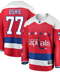 Tj Oshie Washington Capitals Fanatics Branded Alternate Breakaway Player Jersey - Red Nhl - Robokeg