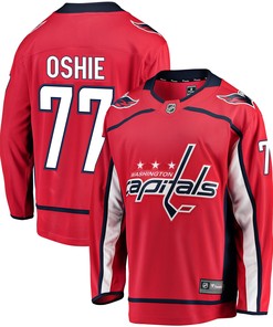 Tj Oshie Washington Capitals Fanatics Branded Breakaway Player Jersey - Red Nhl - Robokeg