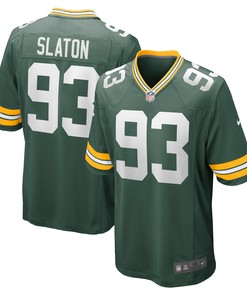 T.j. Slaton Green Bay Packers Game Jersey - Green Nfl - Robokeg