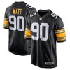 T.j. Watt Pittsburgh Steelers Alternate Game Jersey - Black Nfl - Robokeg
