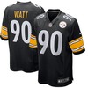 T.j. Watt Pittsburgh Steelers Nike Girls Youth Game Jersey - Black - Robokeg