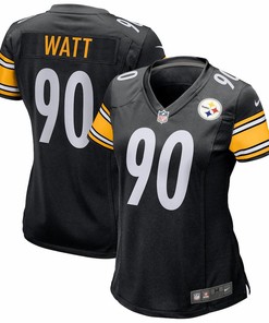 T.j. Watt Pittsburgh Steelers Nike Womens Game Jersey - Black - Robokeg