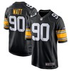 T.j. Watt Pittsburgh Steelers Nike Youth Alternate Game Jersey - Black - Robokeg