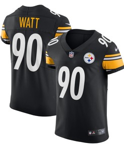 T.j. Watt Pittsburgh Steelers Vapor Elite Player Jersey - Black Nfl - Robokeg